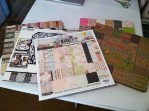 Paper Crafting Supplies: Paper - from Me & My House