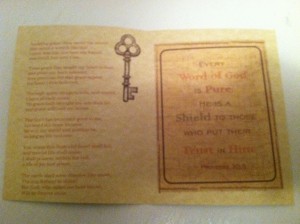 Amazing Grace Card - from Me & My House